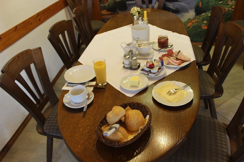 Frühstückstisch Hotel